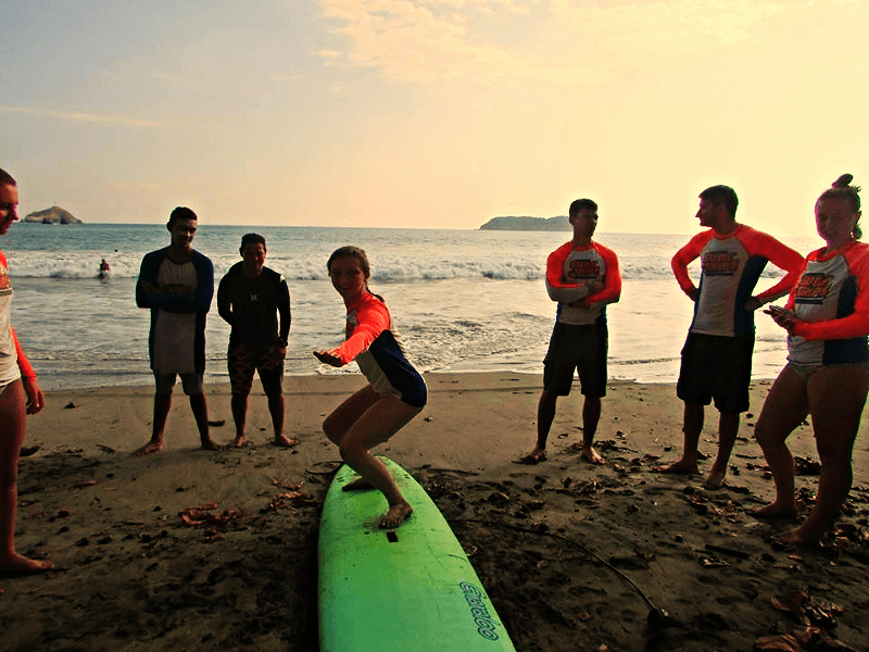 Surf Lessons in Manuel Antonio